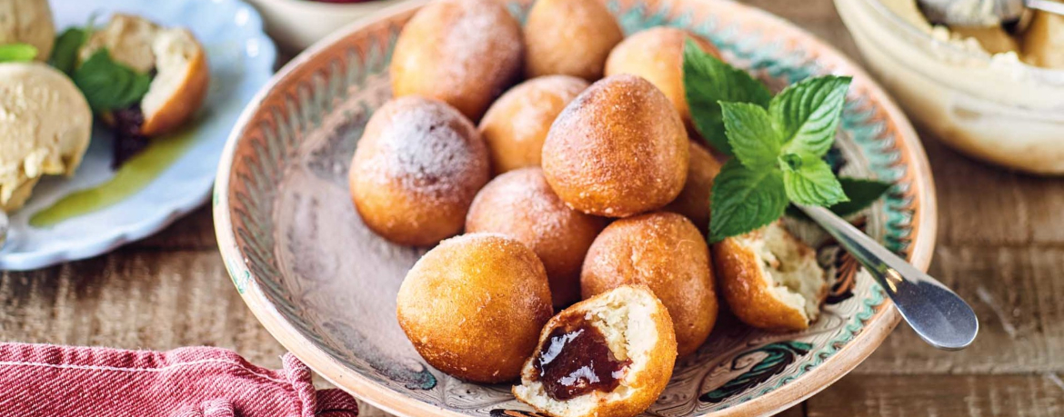 Pflaumenknödel mit gebranntem Buttereiscreme für 4 Personen von lidl-kochen.de