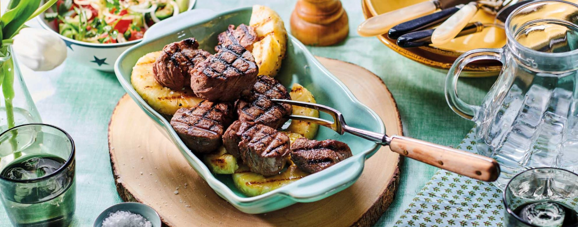 Teriyaki-Filet mit Ananas für 4 Personen von lidl-kochen.de