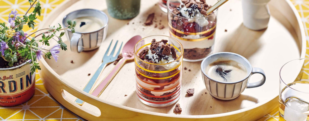 Schwarzwälder Dessert im Glas für 4 Personen von lidl-kochen.de