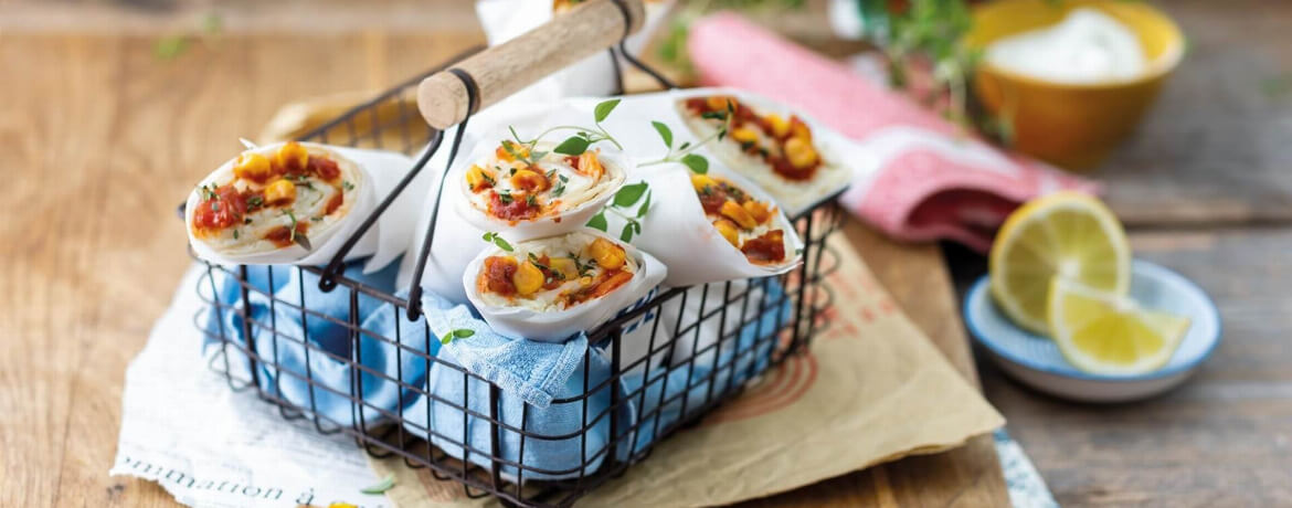 Vegane Burrito-Wraps für 4 Personen von lidl-kochen.de