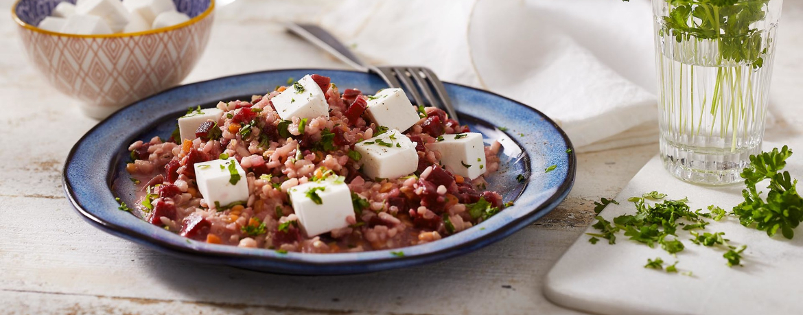 Linsen-Quinoa-Risotto mit Wurzelgemüse für 4 Personen von lidl-kochen.de