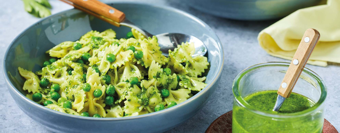 Farfalle mit grünem Pesto für 4 Personen von lidl-kochen.de
