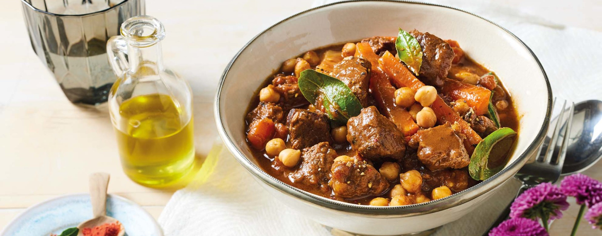 Orientalisches Rinder-Ragout mit Kichererbsen für 4 Personen von lidl-kochen.de