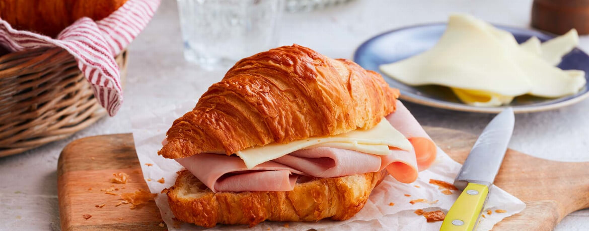 Croissant mit Schinken und Käse für 4 Personen von lidl-kochen.de