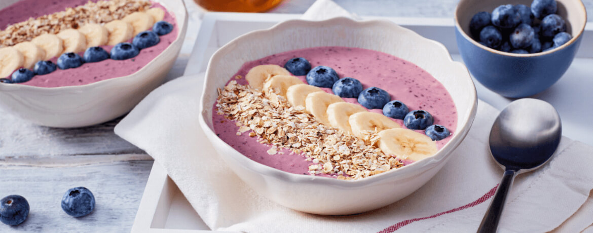 Smoothie Bowl mit Haferflocken für 4 Personen von lidl-kochen.de