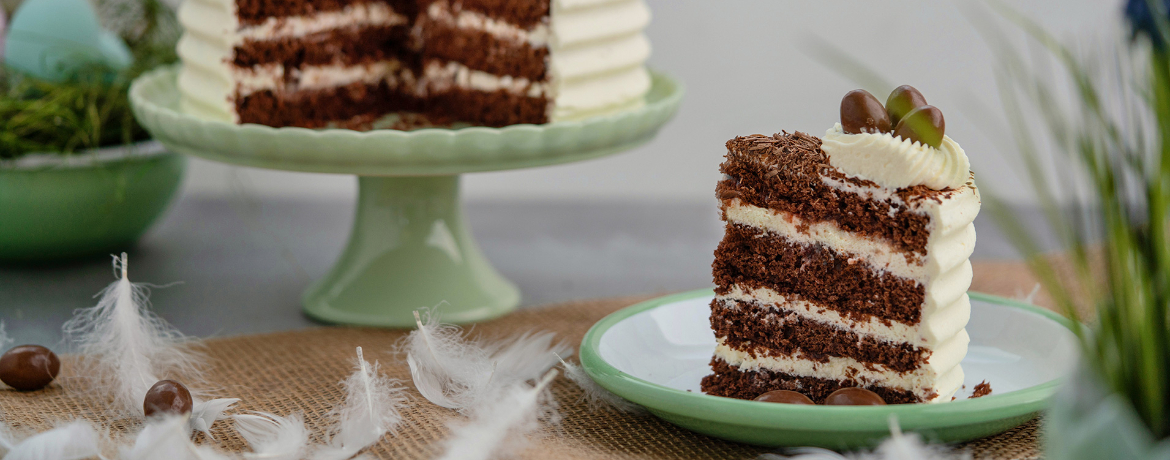 Schokoladige Ostertorte für 16 Personen von lidl-kochen.de