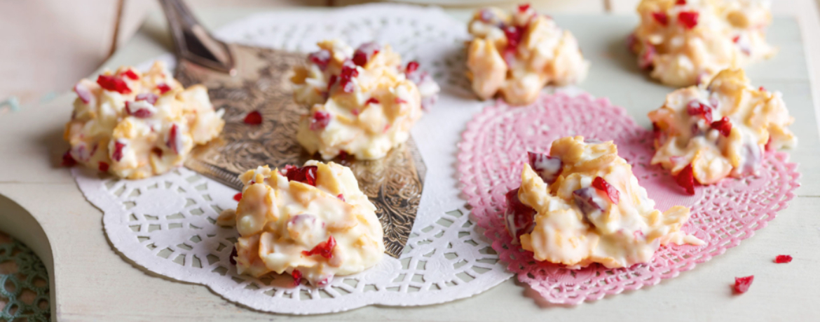 Weiße Schoko-Vanille-Crossies für 4 Personen von lidl-kochen.de