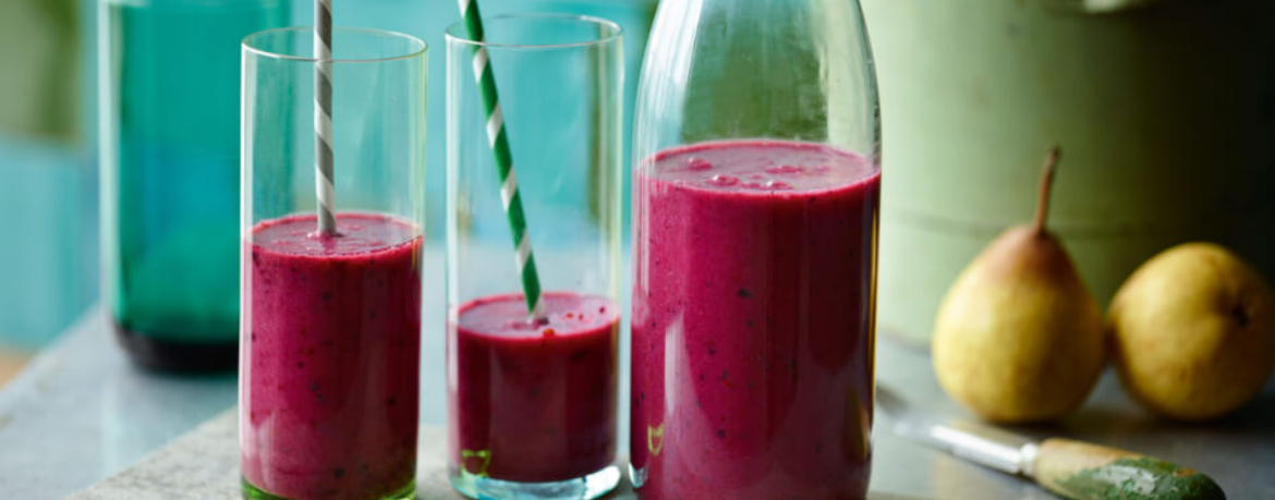 Smoothie mit Waldbeeren und Birne für 4 Personen von lidl-kochen.de