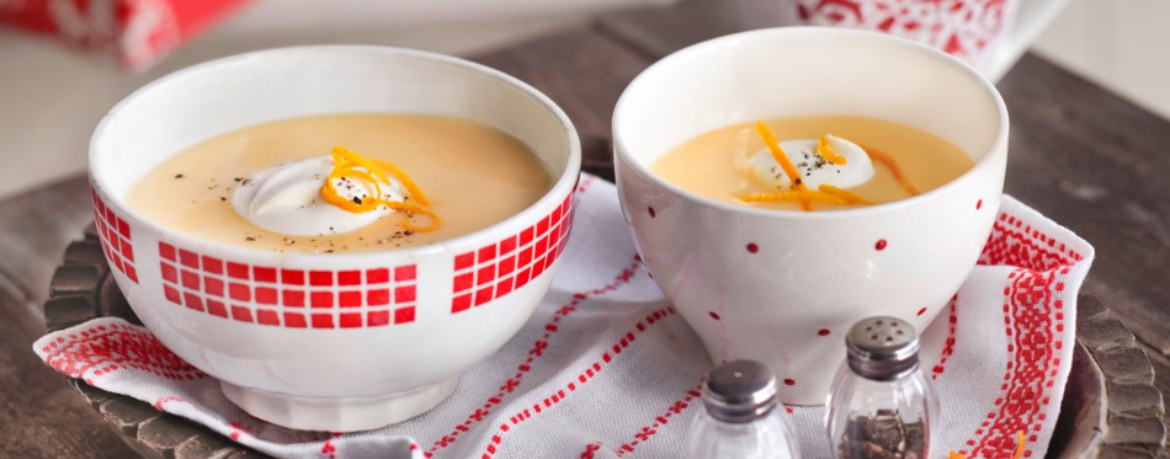 Gemüsecremesuppe mit Orangenpfeffer für 4 Personen von lidl-kochen.de