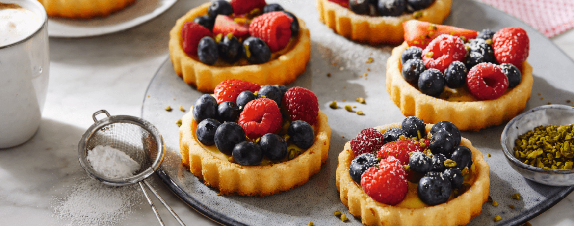 Mini-Tartelettes mit Beeren für 10 Personen von lidl-kochen.de