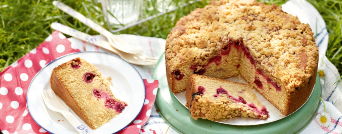 Kirschkuchen mit Mandelstreuseln für 16 Personen von lidl-kochen.de