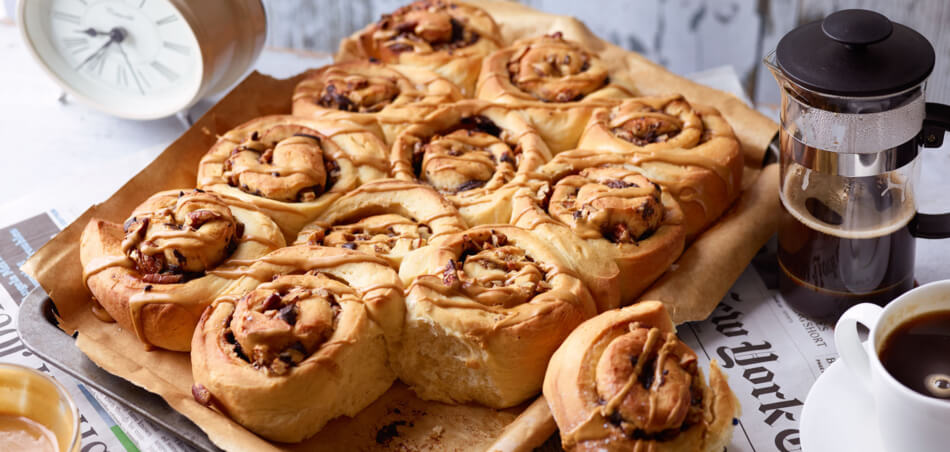 Nuss-Schoko-Schnecken für 16 Personen von lidl-kochen.de