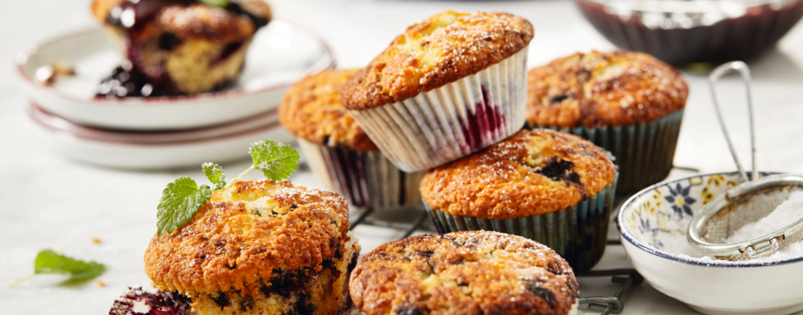 Heidelbeer-Muffins für 12 Personen von lidl-kochen.de