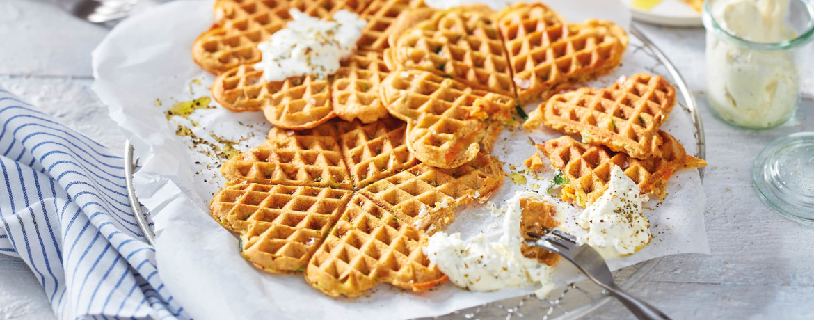 Herzhafte Gemüsewaffeln für 4 Personen von lidl-kochen.de