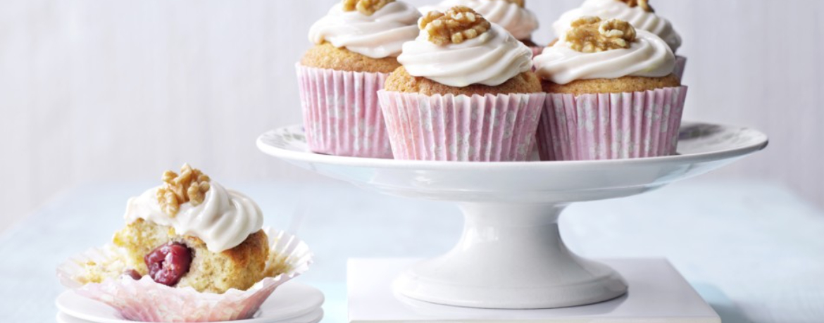 Walnuss-Amarena-Cupcakes für 12 Personen von lidl-kochen.de