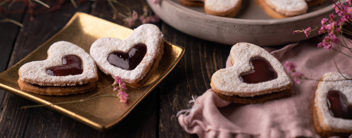 Linzer Plätzchen mit Marmelade für 25 Personen von lidl-kochen.de