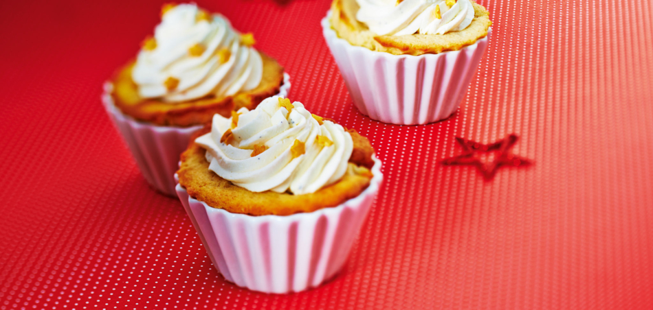 Birnen-Cupcakes mit Zimtsahne für 12 Personen von lidl-kochen.de