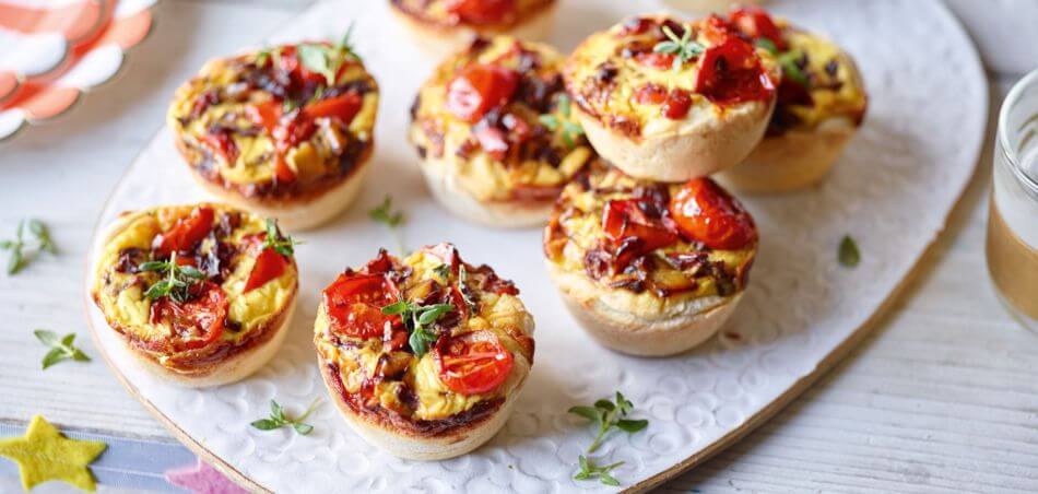 Herzhafte Pizza-Muffins für 4 Personen von lidl-kochen.de