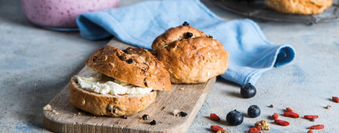 Frühstücksbrötchen mit getrockneten Früchten für 1,5 Personen von lidl-kochen.de