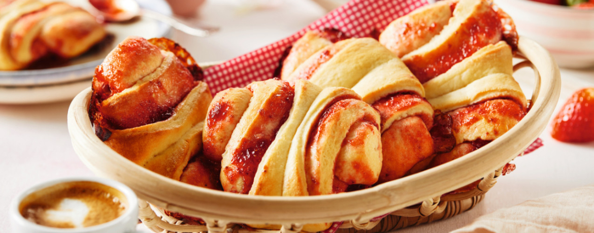 Franzbrötchen Erdbeere für 16 Personen von lidl-kochen.de