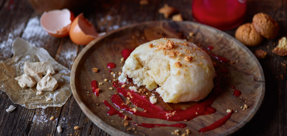 Mit Marzipan gefüllte Dampfnudel - Rezept | LIDL Kochen