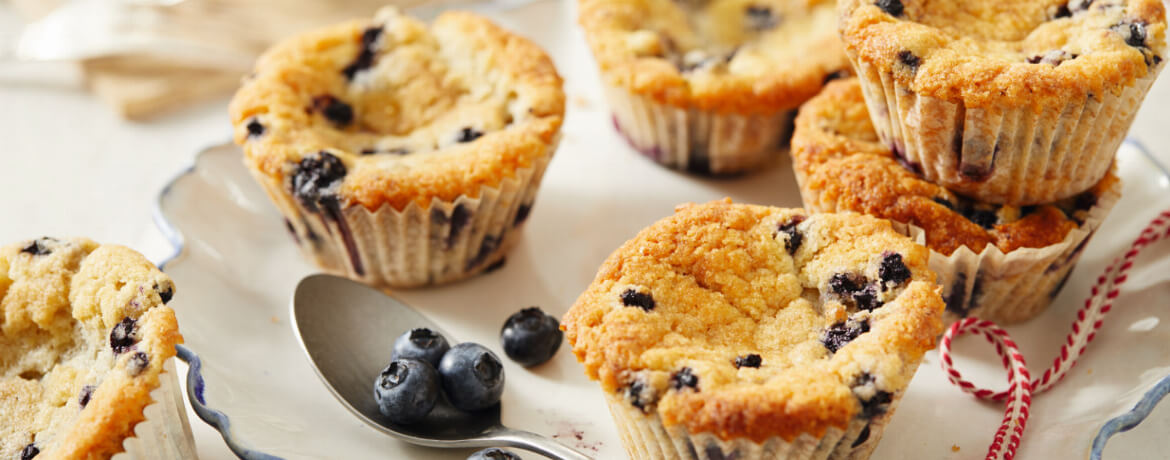 Vegane Heidelbeer-Muffins - Rezept | LIDL Kochen