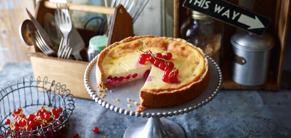 Käsekuchen mit Johannisbeeren für 16 Personen von lidl-kochen.de