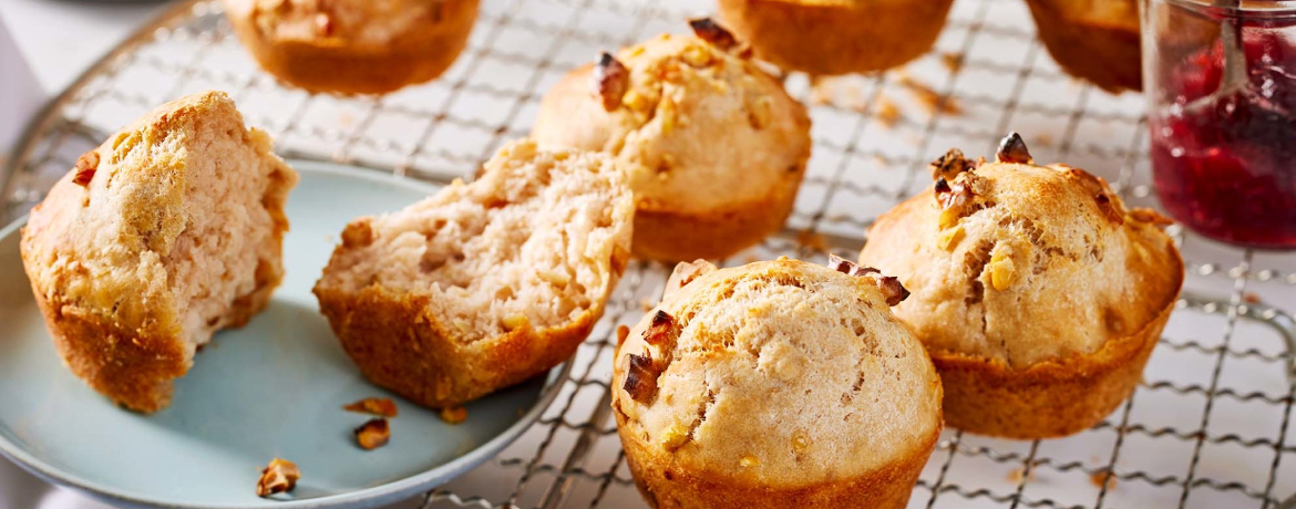 Dinkel-Brotmuffins mit Walnüssen für 12 Personen von lidl-kochen.de