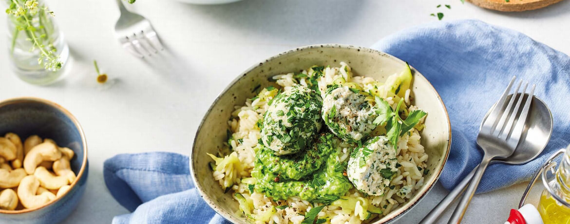 Reis mit Petersilien Pesto - Rezept | LIDL Kochen