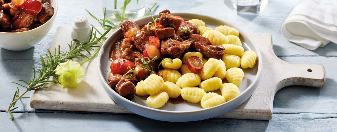 Herbst-Ragout mit Trauben für 4 Personen von lidl-kochen.de