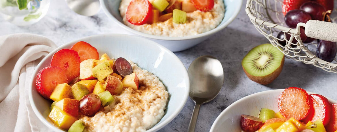 Porridge mit Früchten für 4 Personen von lidl-kochen.de