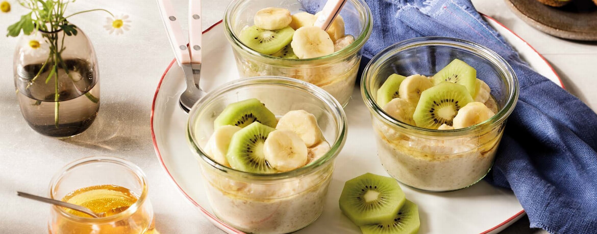 Porridge mit Kiwi und Banane - Rezept | LIDL Kochen
