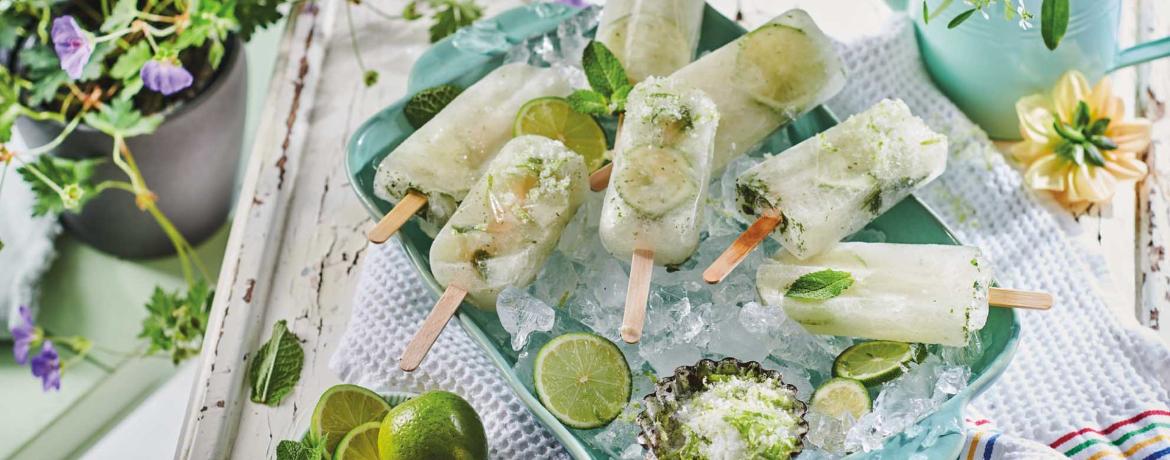 Mojito-Eis am Stiel für 4 Personen von lidl-kochen.de