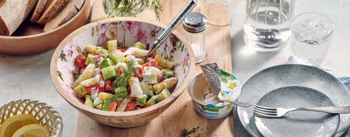 Veganer Gurken-Spargel-Salat - Rezept | LIDL Kochen