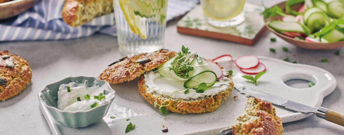 Low-Carb-Brötchen mit Kürbiskernen für 4 Personen von lidl-kochen.de