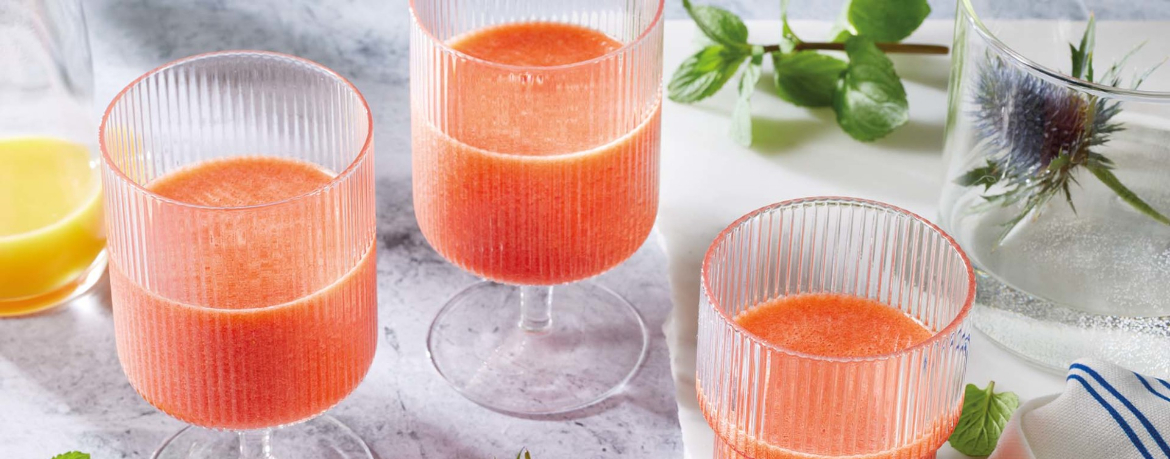 Erdbeer-Orangen-Drink für 4 Personen von lidl-kochen.de