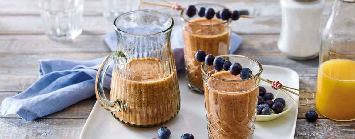 Nektarinen-Blaubeer-Smoothie für 4 Personen von lidl-kochen.de