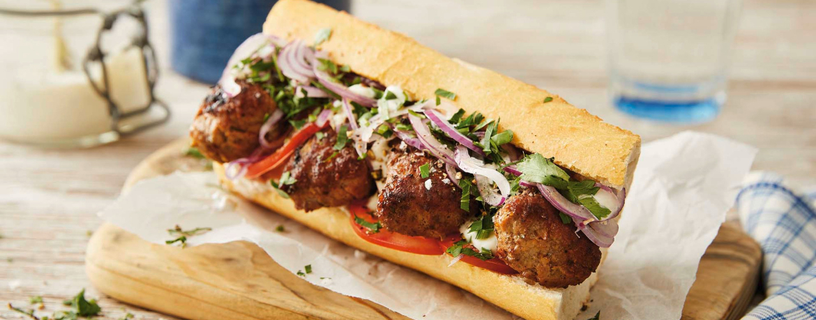 Cevapcici-Sandwich für 4 Personen von lidl-kochen.de