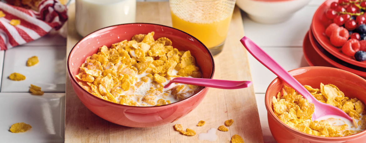 Cornflakes mit Milch für 4 Personen von lidl-kochen.de