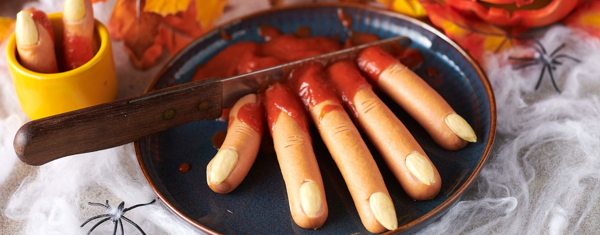 Halloween-Wurst-Hand für 4 Personen von lidl-kochen.de