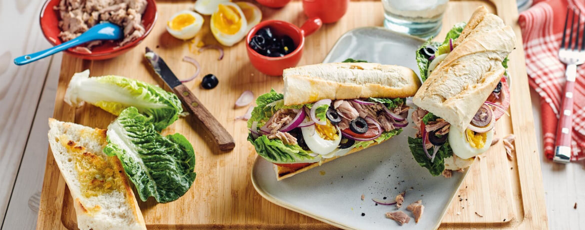 Thunfisch-Sandwich mit Ei - Rezept | LIDL Kochen