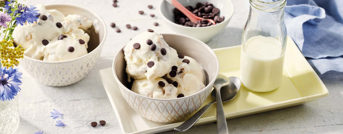 Cookie-Dough-Eis - Monsieur Cuisine Rezept