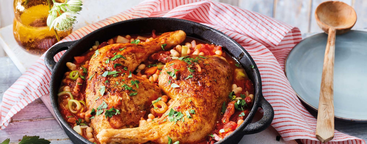 Cassoulet mit Hähnchenkeulen für 4 Personen von lidl-kochen.de