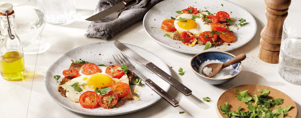 Spiegelei mit Tomaten für 4 Personen von lidl-kochen.de