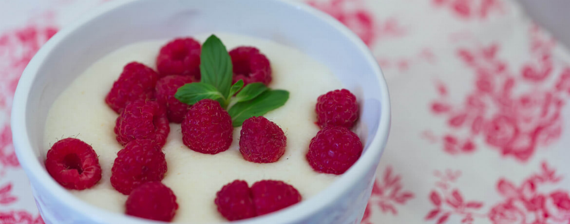 Grießbrei mit Himbeeren für 4 Personen von lidl-kochen.de
