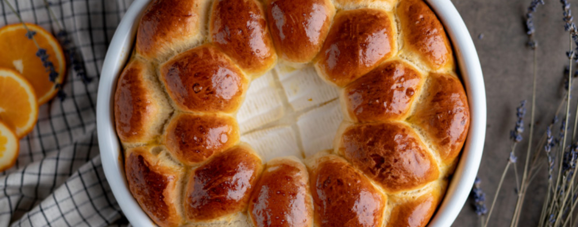 Brioche Kranz mit französischem Weichkäse für 5 Personen von lidl-kochen.de