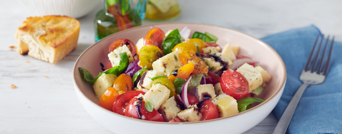 Veganer Tomaten-Mondarella-Salat für 4 Personen von lidl-kochen.de