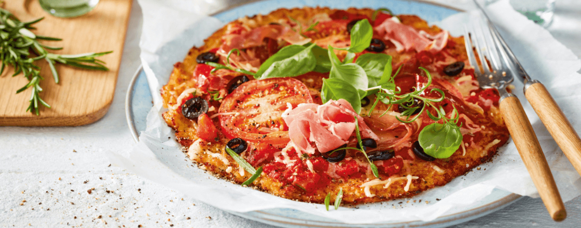 Blumenkohlpizza für 4 Personen von lidl-kochen.de