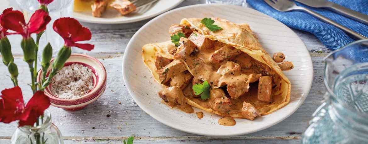 Herzhaft gefüllte Pfannkuchen - Rezept | LIDL Kochen Herzhaft gefüllte Pfannkuchen - Rezept | LIDL Kochen