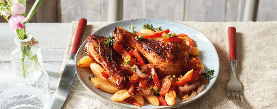 Honig-Hähnchen Ofen-Schupfnudeln - Rezept | LIDL Kochen
